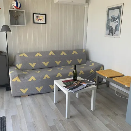 Gruissan, T3 Climatise Sur Plage, Terrasse, 4 Pers - Fr-1-796-68 *